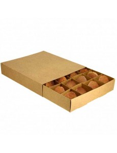 Caixa Kraft Bombons/Brigadeiros